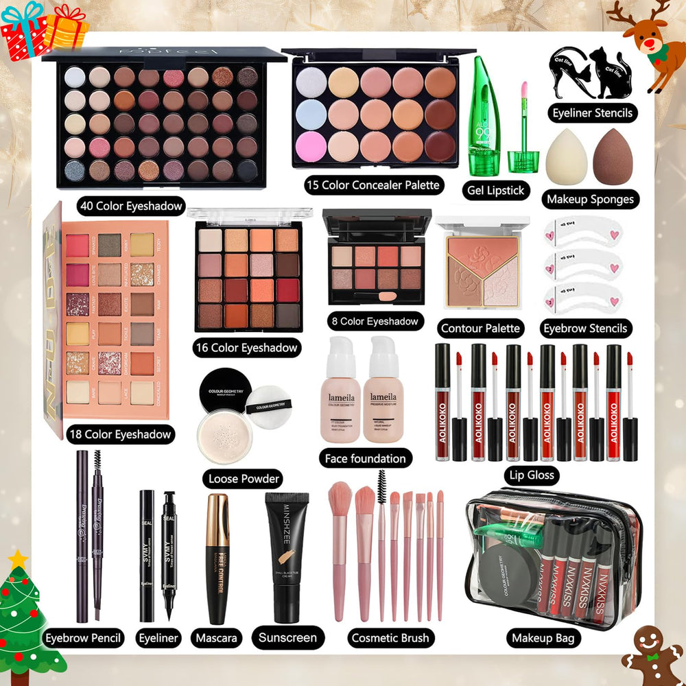coliusa All-In-One Makeup Kit foundation bottle for a smooth complexion on the go