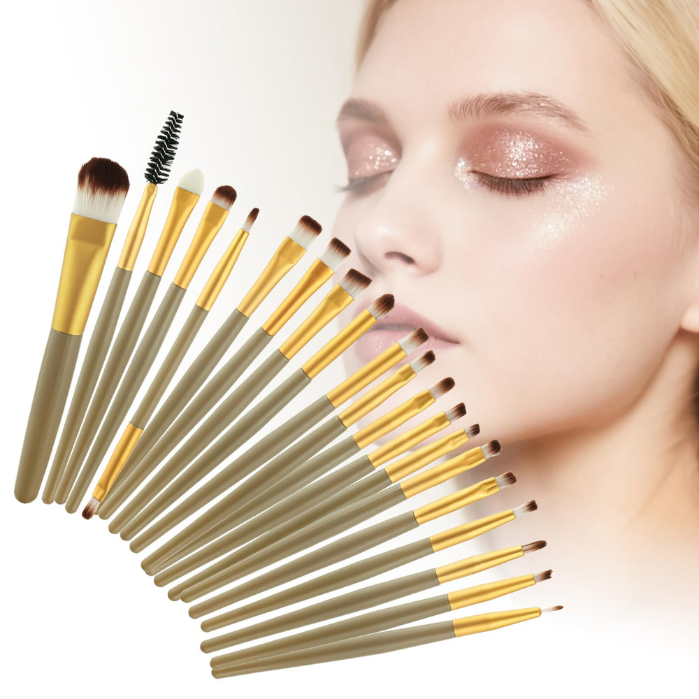 ColiUSA makeup brush set for precise application and even blending