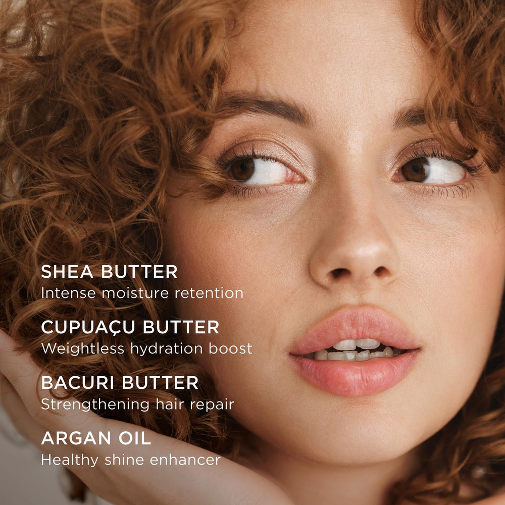 COLLEEN ROTHSCHILD Quench & Shine Mask application closeup showing creamy texture