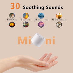 Color Noise portable sleep sound machine with compact design for travel