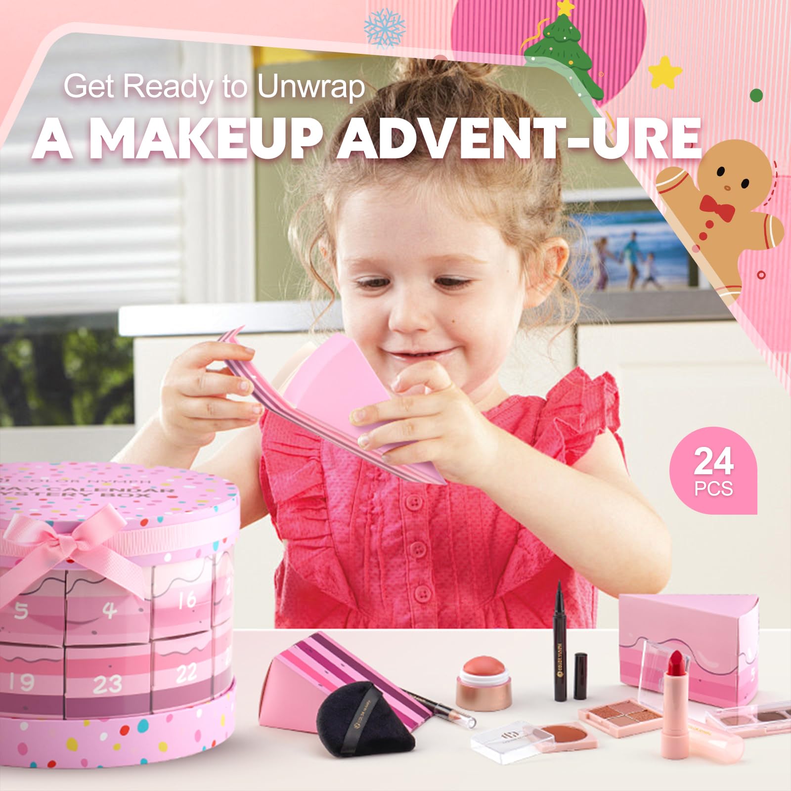 Color Nymph Advent Calendar 2025 box-side view showing compact gift-ready design.