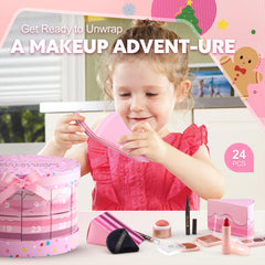 Color Nymph Advent Calendar 2025 box-side view showing compact gift-ready design.