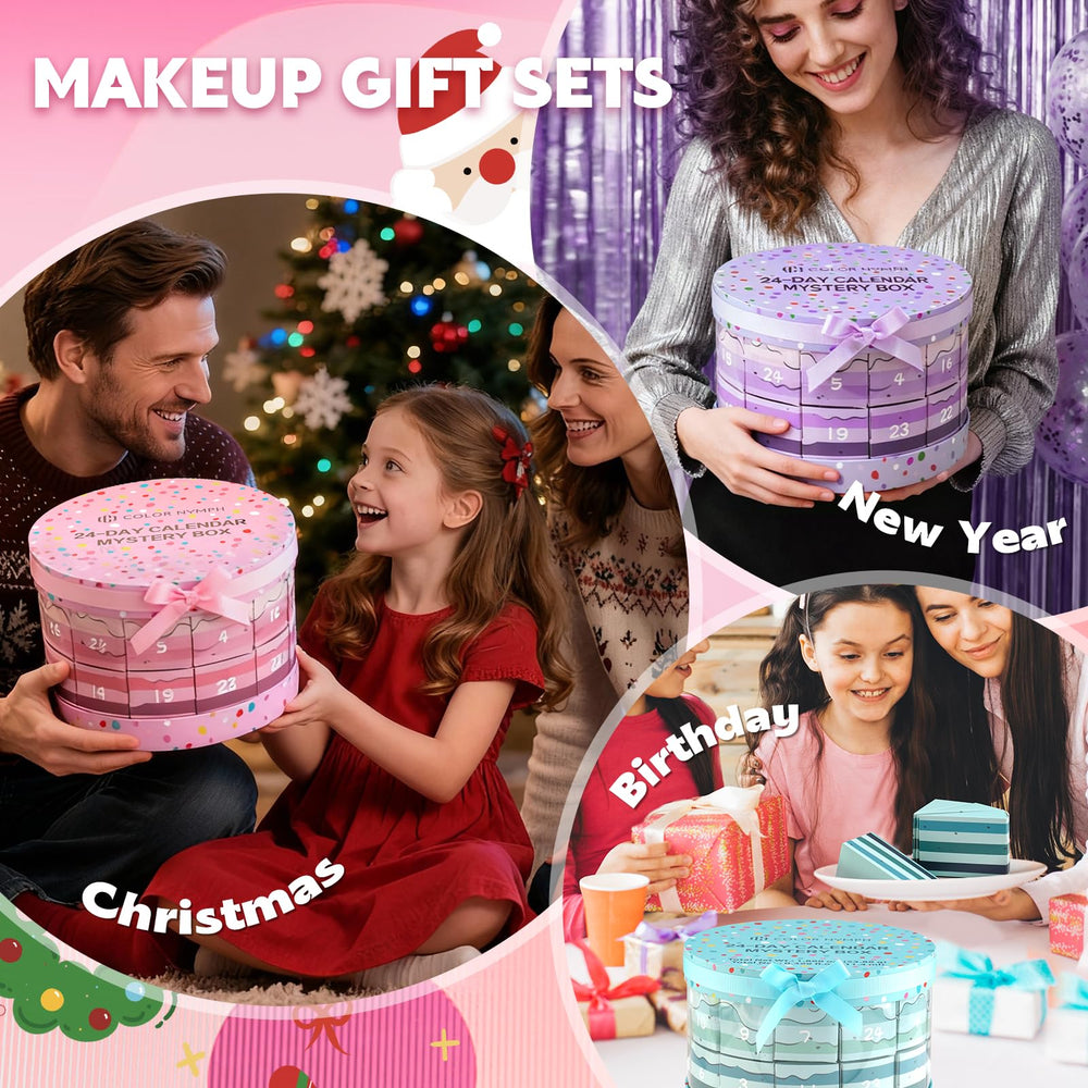 Color Nymph Advent Calendar 2025 gift-ready box ideal for holiday gifting.
