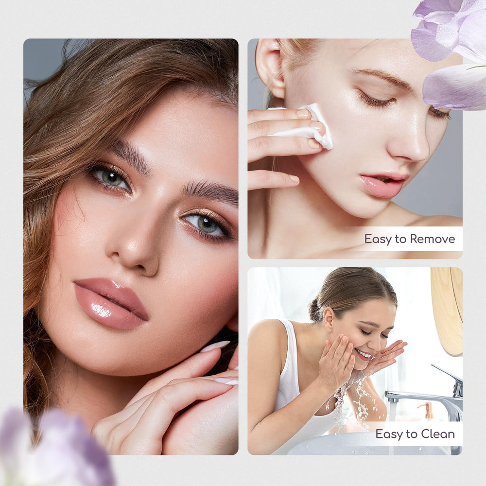 Color Nymph brush set and applicators included for precise application.