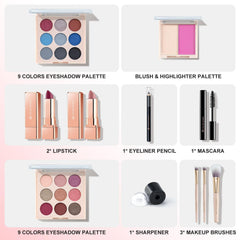Color Nymph eyeshadow palette close-up with soft neutrals for day-to-night looks
