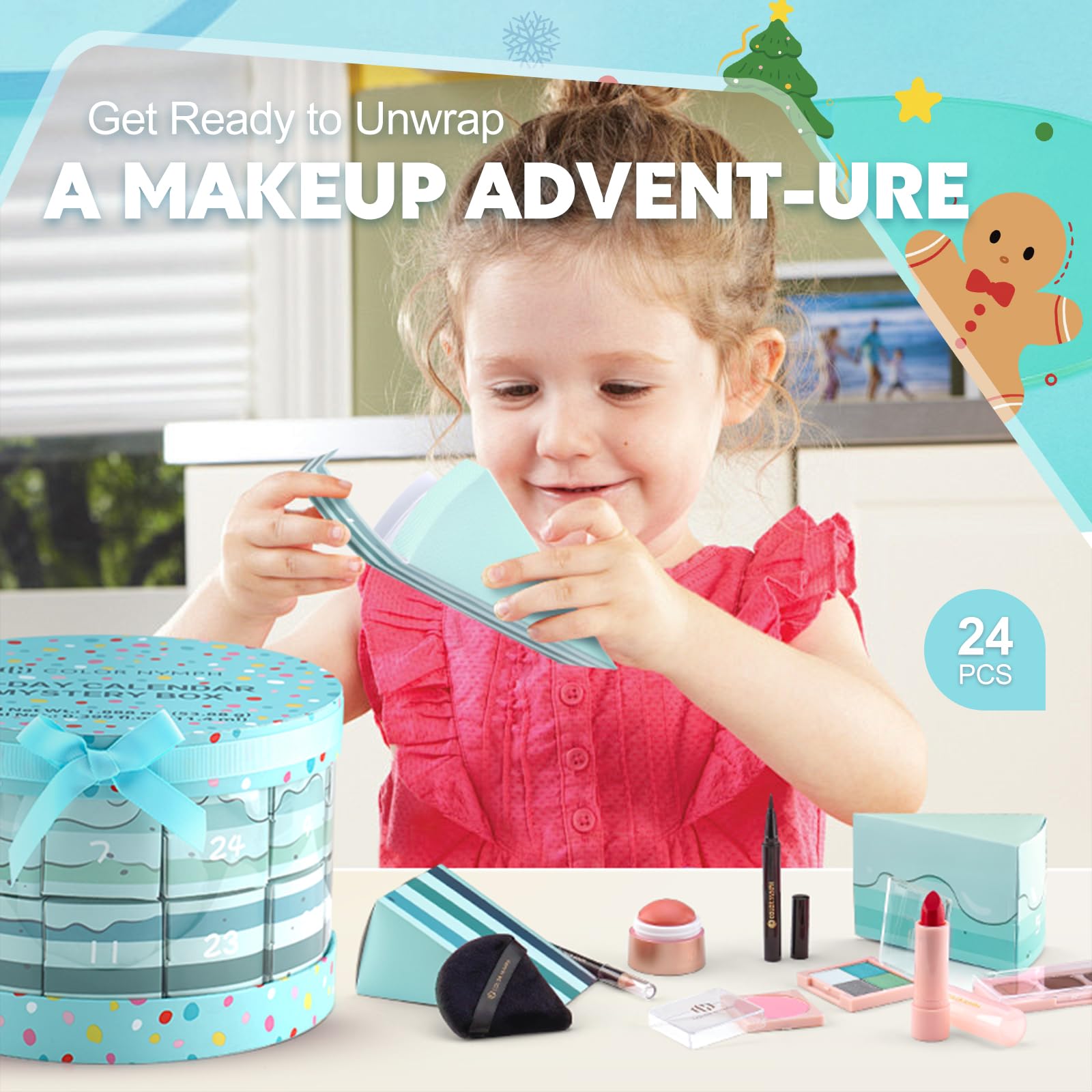Color Nymph advent calendar 2025 slices reveal daily beauty surprises