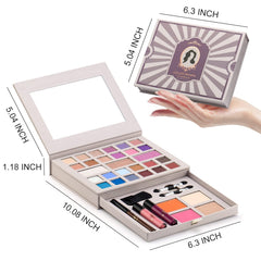 Color Nymph brushes and dual applicators enable precise, polished makeup application.