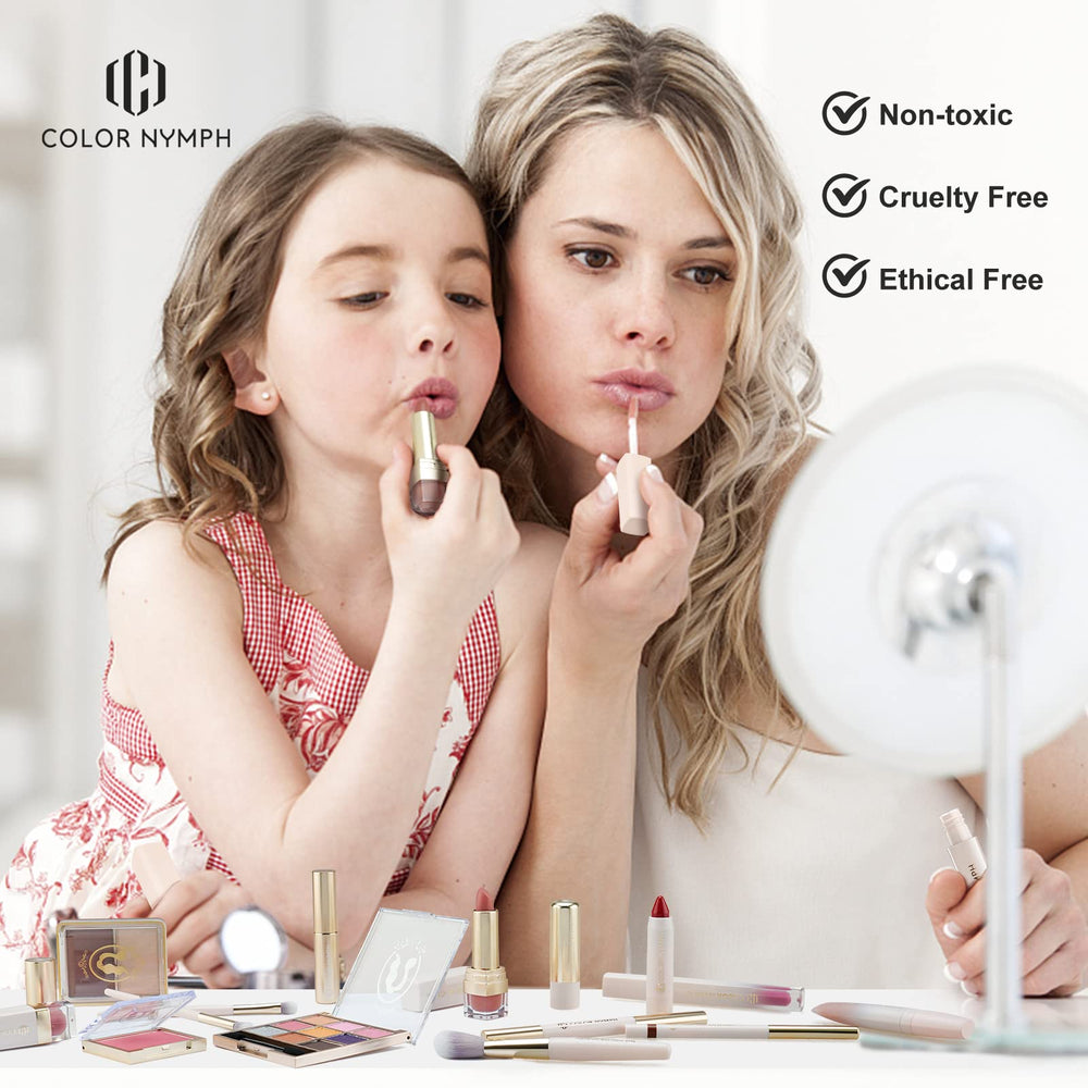 Color Nymph makeup gift set teens lipgloss delivers glossy finish and subtle shimmer