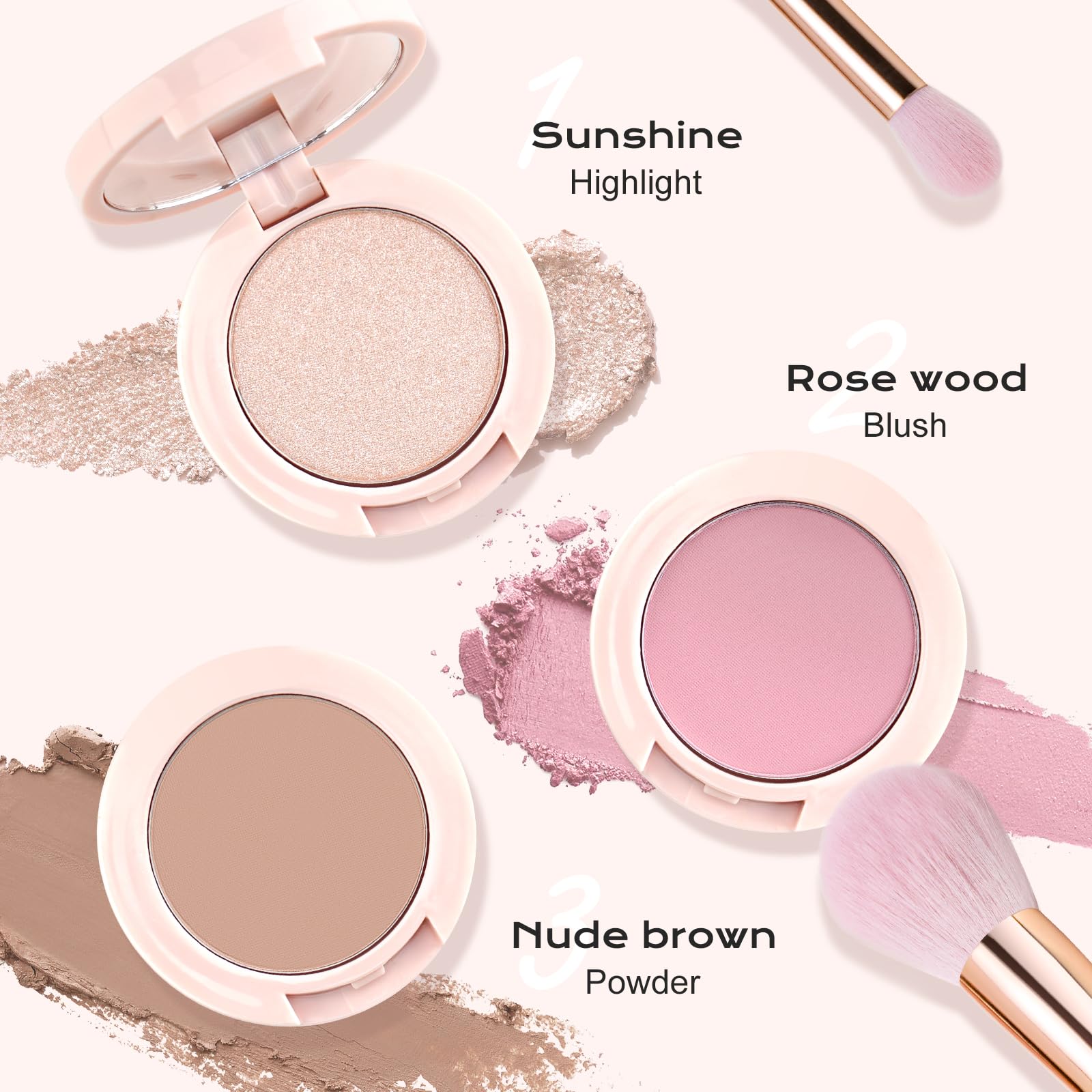 Color Nymph mirror in compact aids quick touch-ups anywhere