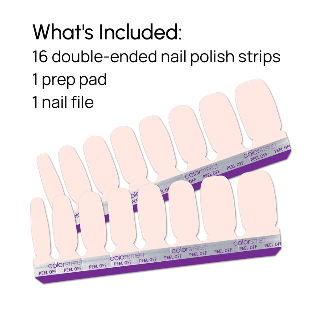 Color Street Ballet Blush manicure look for everyday wear