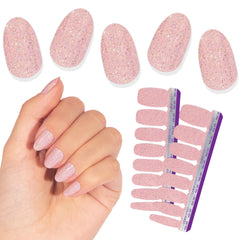Color Street Blushing in Flushing nail strips pack for instant glam.