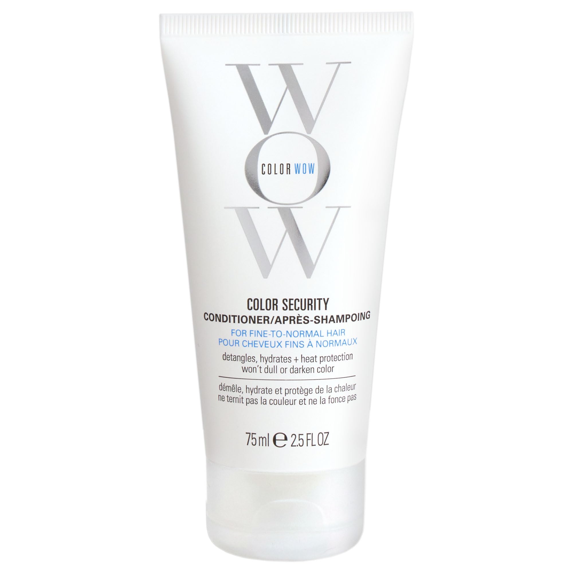 COLOR WOW Color Security Conditioner bottle front showing weightless hydration for fine hair