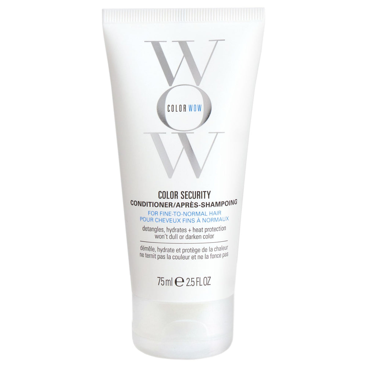 COLOR WOW Color Security Conditioner bottle front showing weightless hydration for fine hair