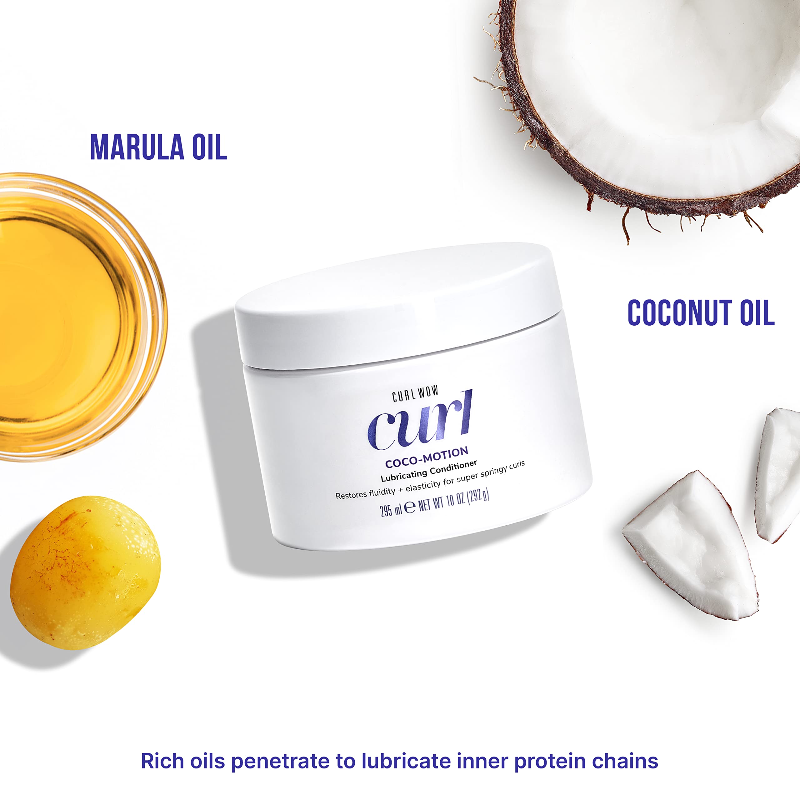 COLOR WOW Curl Wow Coco-motion Profaxil-18 complex detail.