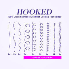 COLOR WOW Curl Wow Hooked Procapil blend bottle close-up highlights hair anchoring support.