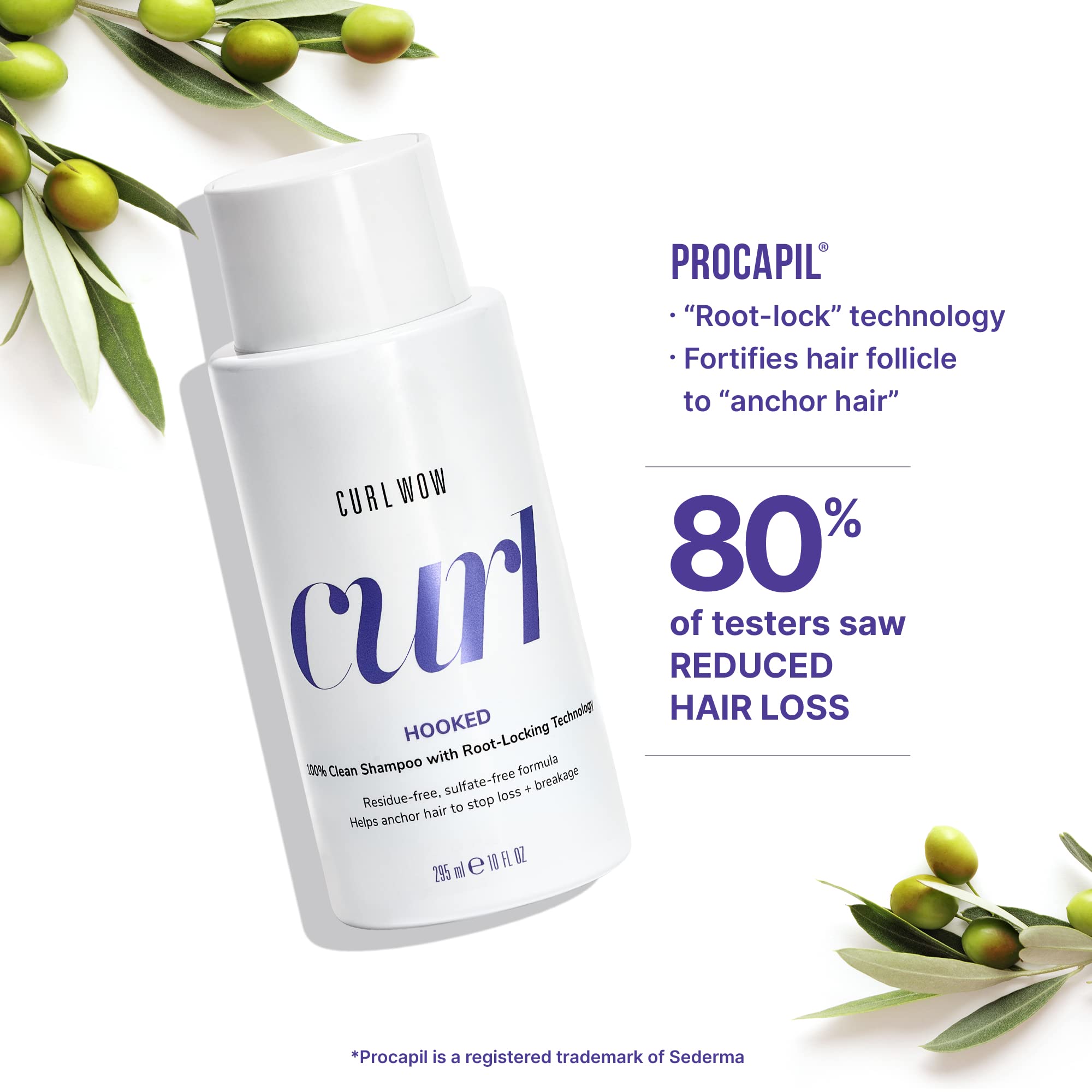COLOR WOW Curl Wow Hooked after-rinse; residue-free finish promotes clean curls.