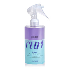 COLOR WOW Curl Wow Shook bottle pouring bi-phase hydration for frizz-free curls