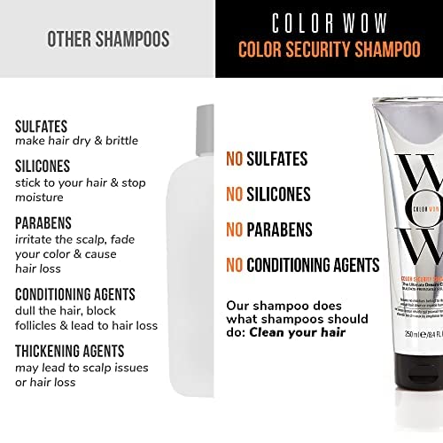 COLOR WOW Dream Clean Duo packshot showcasing shampoo and conditioner for a clean, shiny finish.
