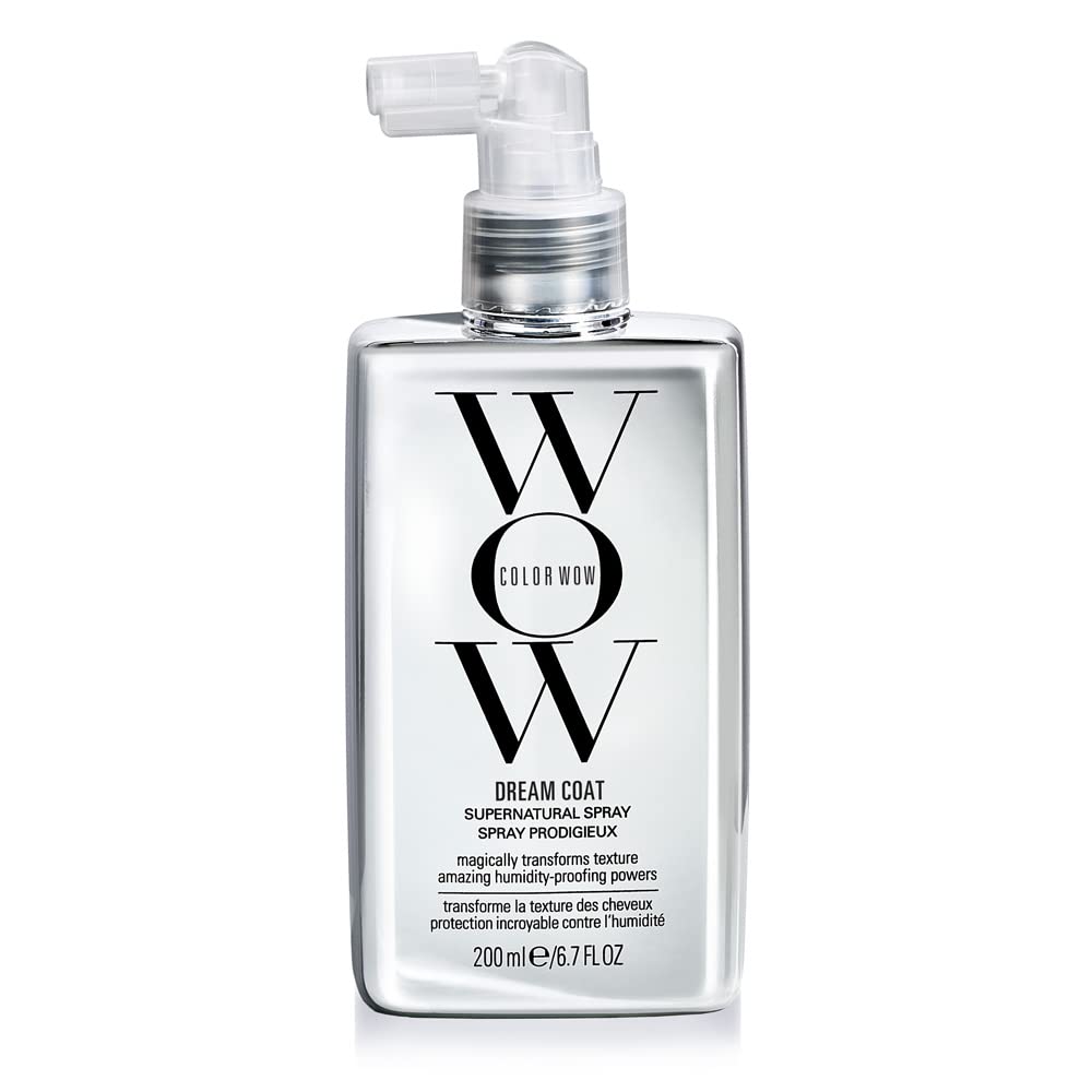 COLOR WOW Dream Coat bottle front view highlighting sleek packaging and frizz control