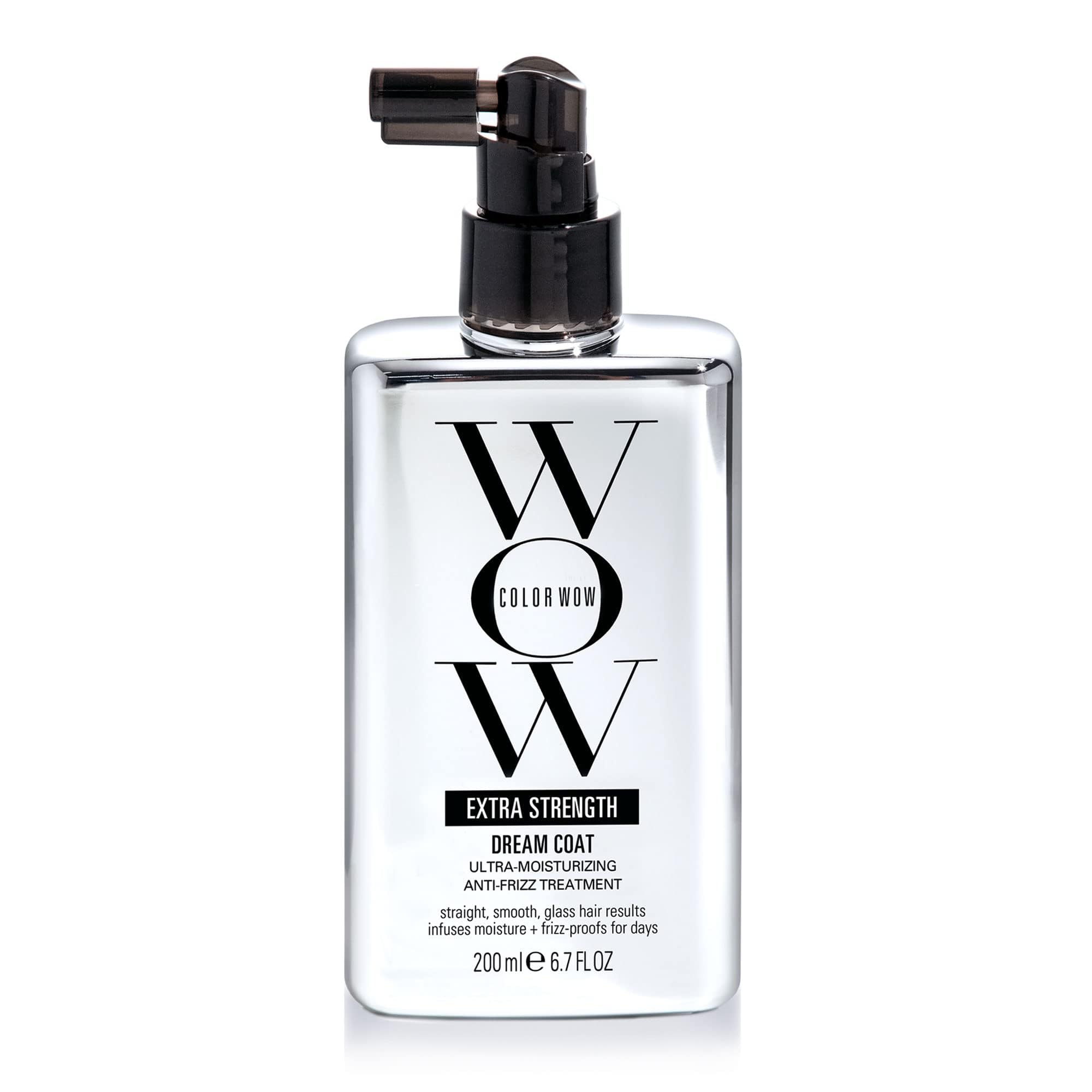 COLOR WOW Dream Coat bottle pour for easy application and control