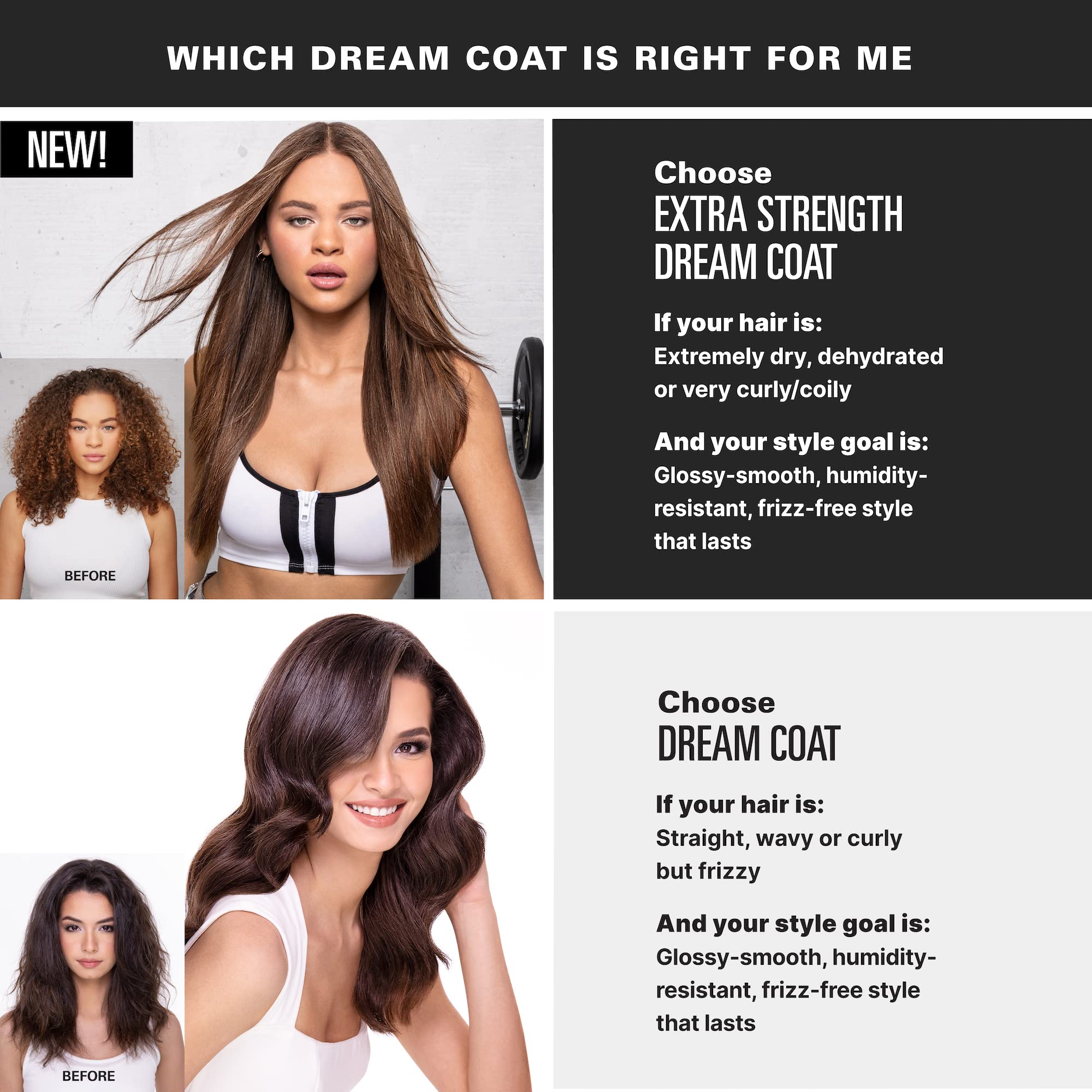 COLOR WOW Dream Coat heat protection during styling