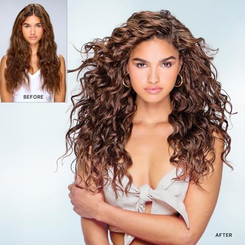 COLOR WOW Dream Coat spray dispense highlights even mist for smooth curls.