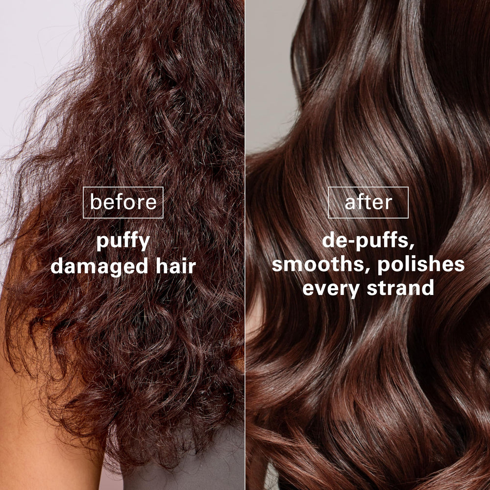 COLOR WOW Dreaming application scene shows smooth texture and resurfaced strands.