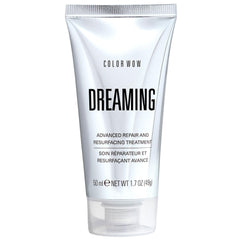 COLOR WOW Dreaming Advanced Repair reveals glassy, silky hair with reduced frizz.