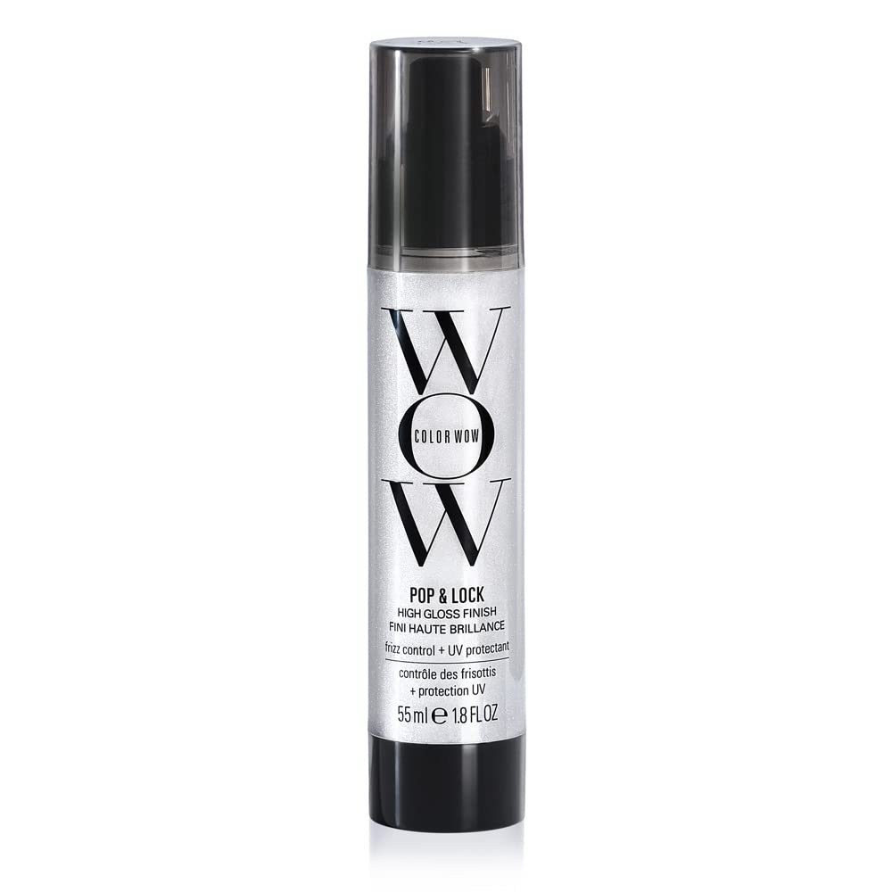 COLOR WOW Pop Lock bottle pour delivering instant shine and lightweight protection
