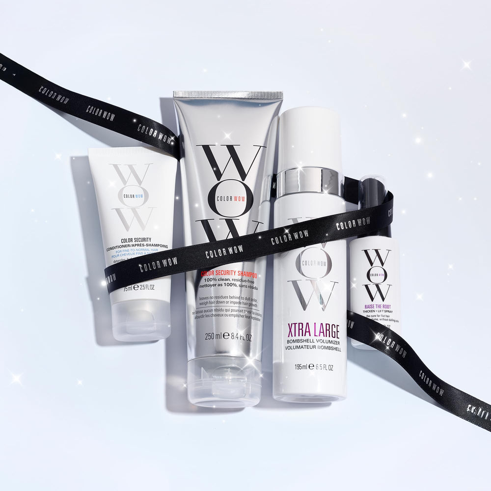 COLOR WOW Raise the Root Thicken and Lift Spray provides instant root lift without stiffness.
