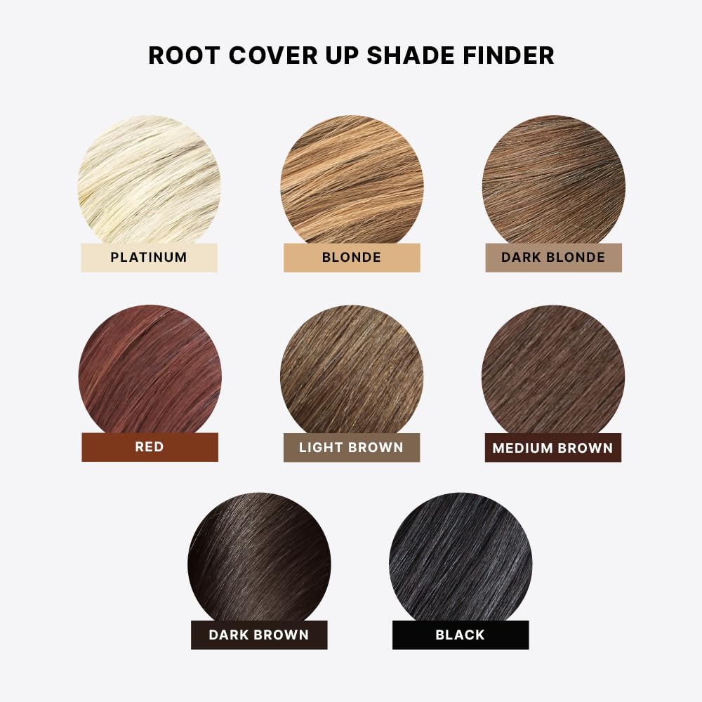 COLOR WOW Root Cover Up Blonde powder washes out easily with shampoo.