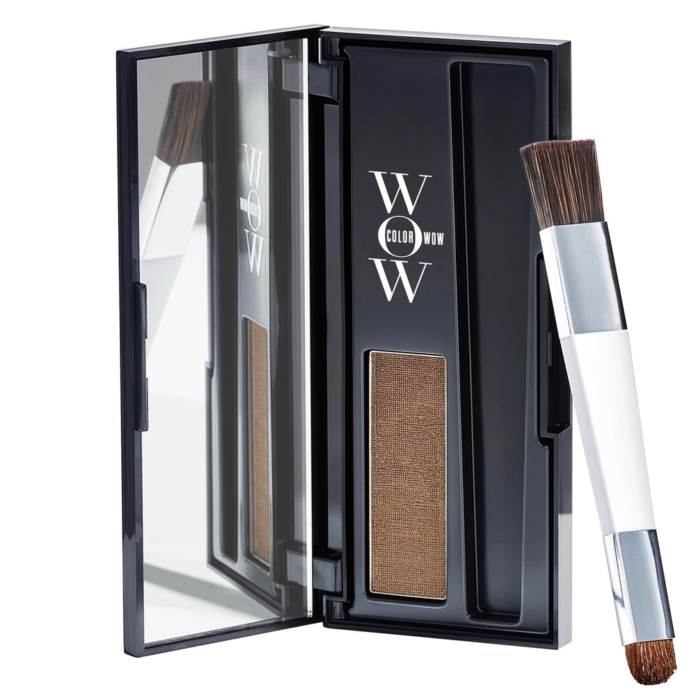 COLOR WOW Root Cover Up provides instant light brown root coverage with a natural blend