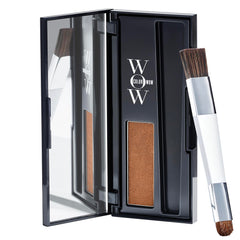 COLOR WOW Root Cover Up Red bottle closeup showing instant gray coverage.