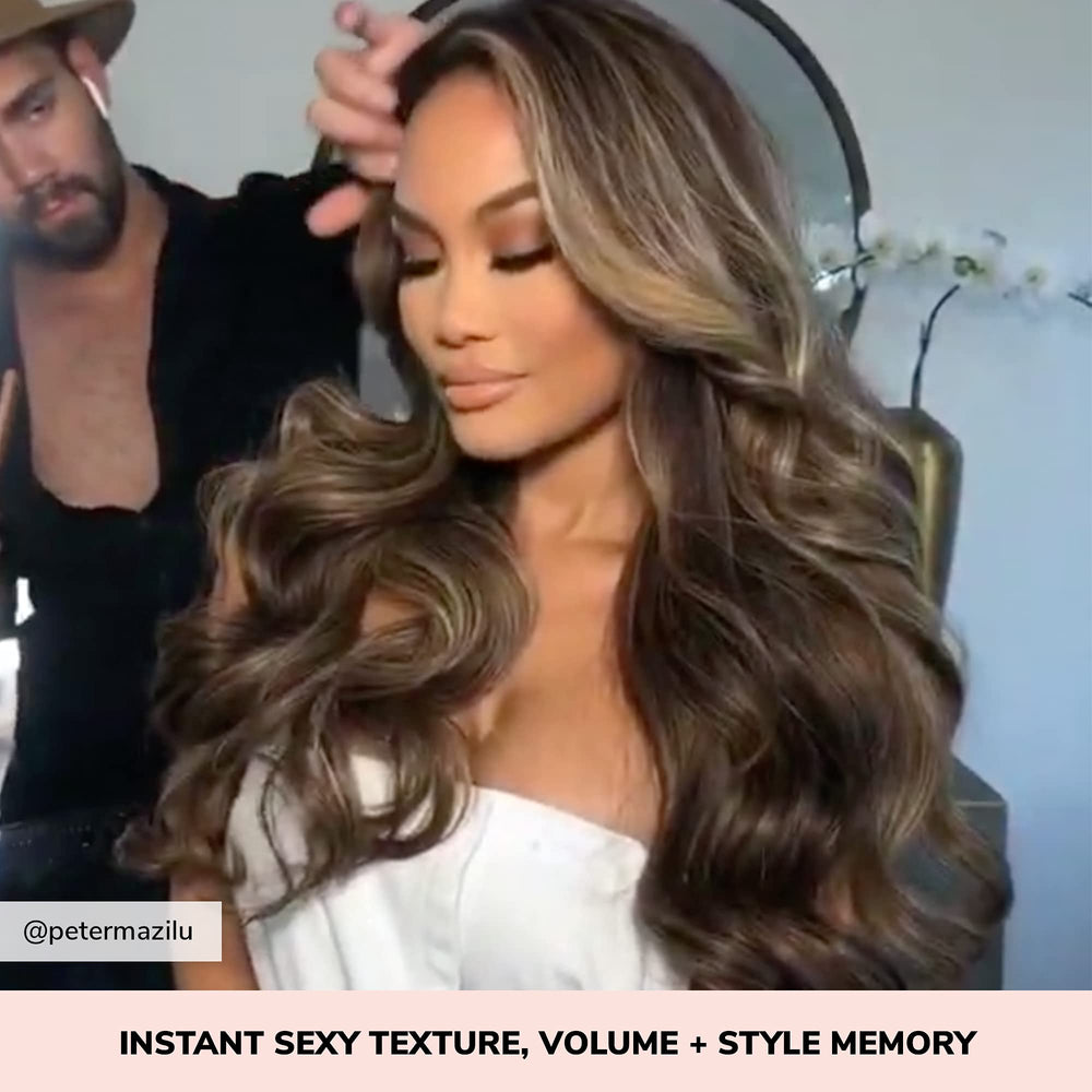 COLOR WOW Style On Steroids finish preserves color while adding subtle texture.