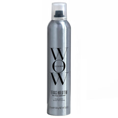 COLOR WOW Texas Hold 'Em Big Hold bottle on display for marathon-hold styling.