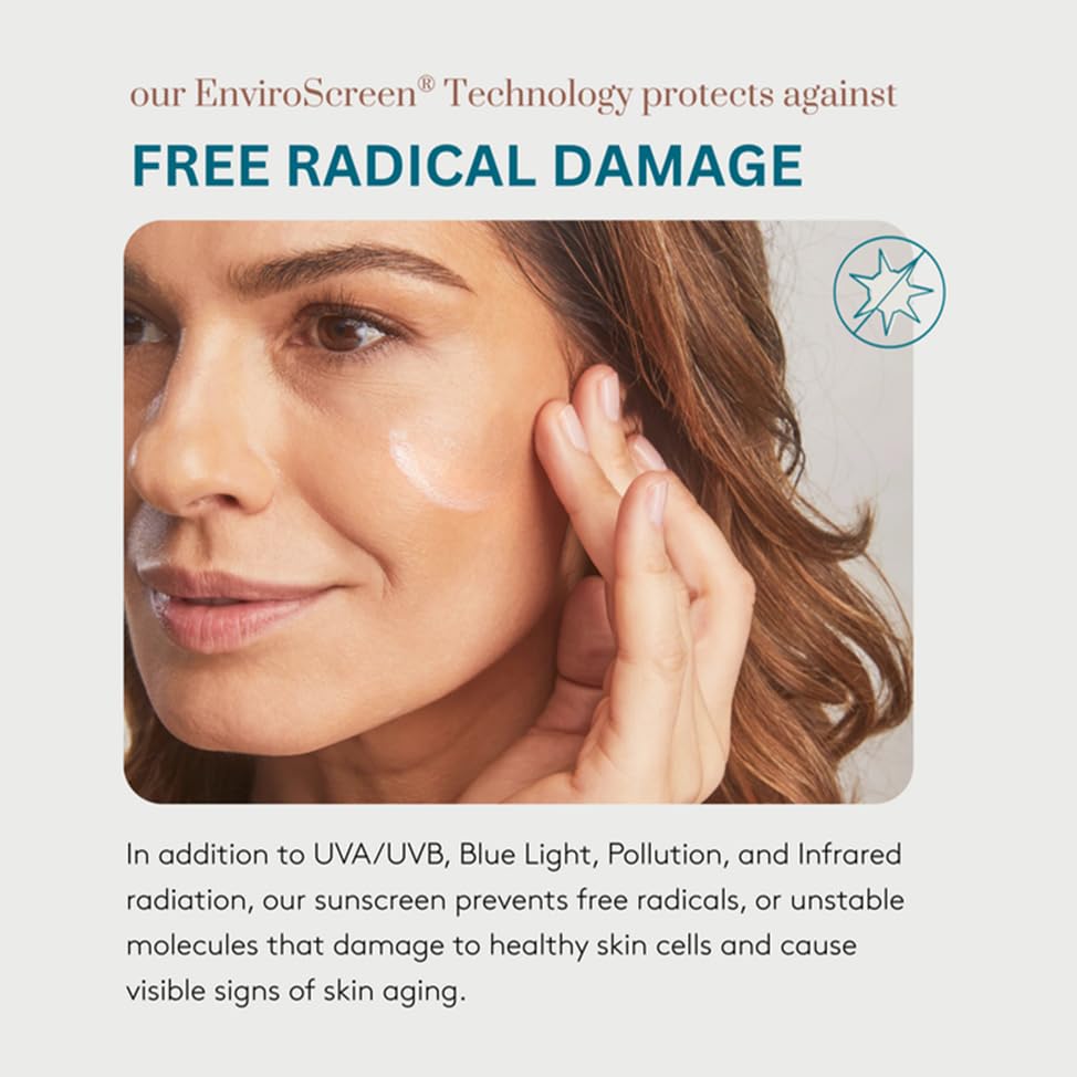 Colorescience Face Shield Flex Light next to common items for size comparison