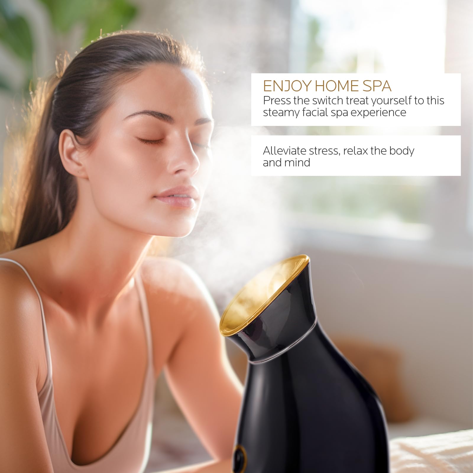 Colorfarm Facial Steamer Nano Ionic gift packaging highlights a ready-to-gift experience.