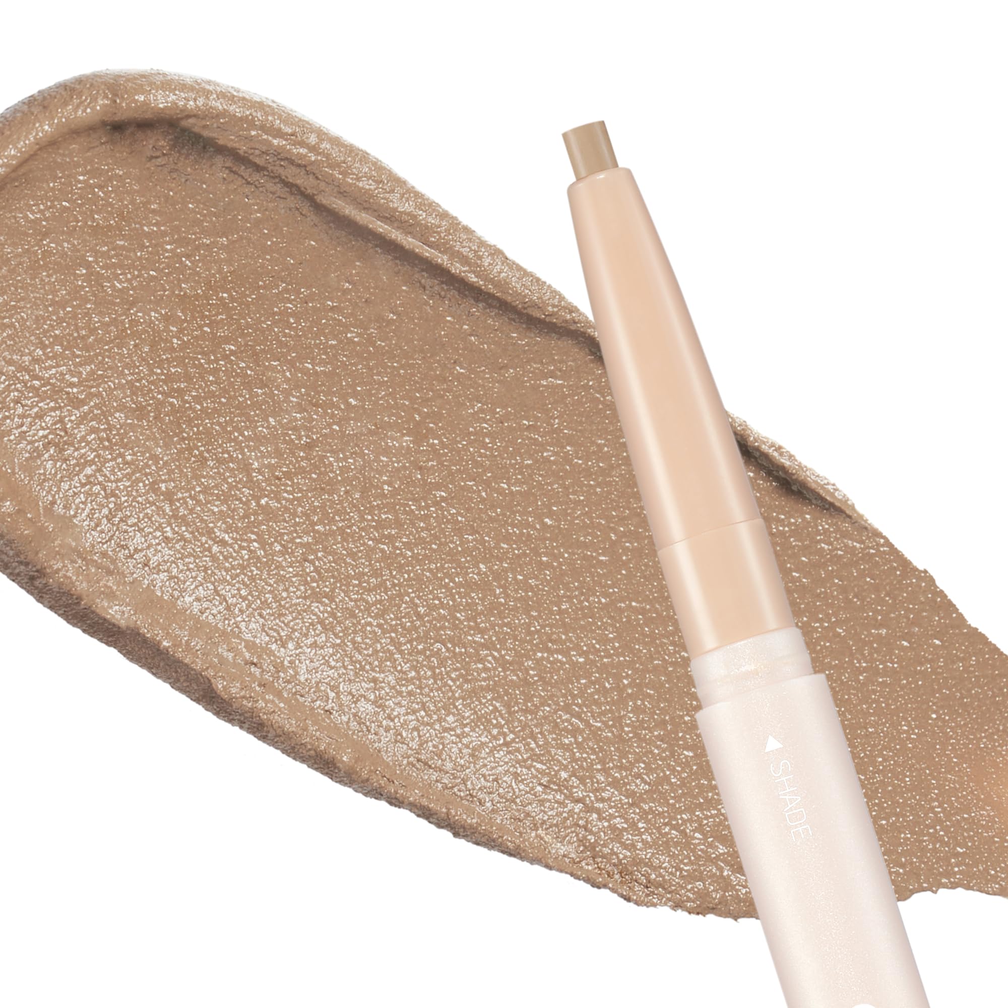 COLORGRAM Under Eye Highlighter Stick 01 Warm Tone enhances cheekbones with subtle luminosity.