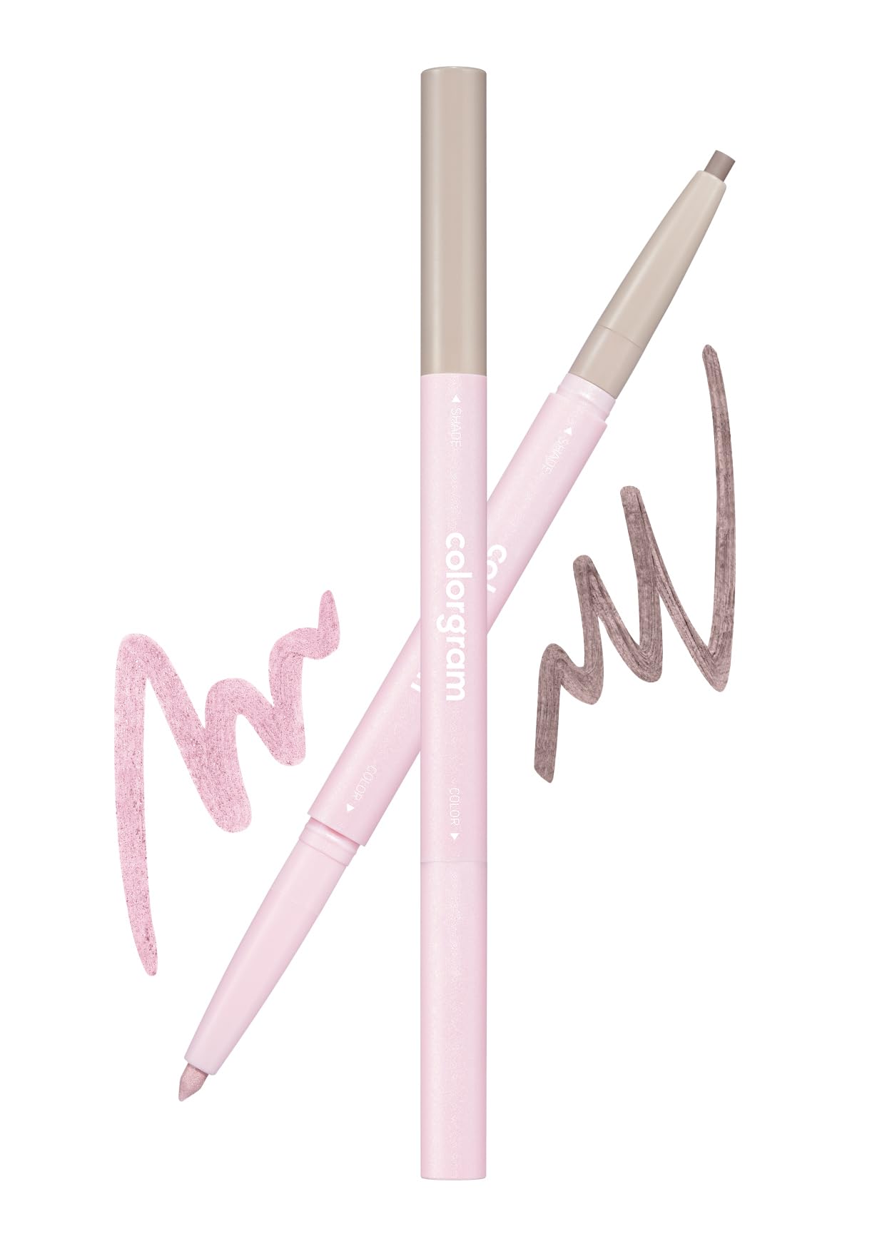 COLORGRAM Under Eye Highlighter Stick 06 Cool Pink packaging highlights portable beauty on the go