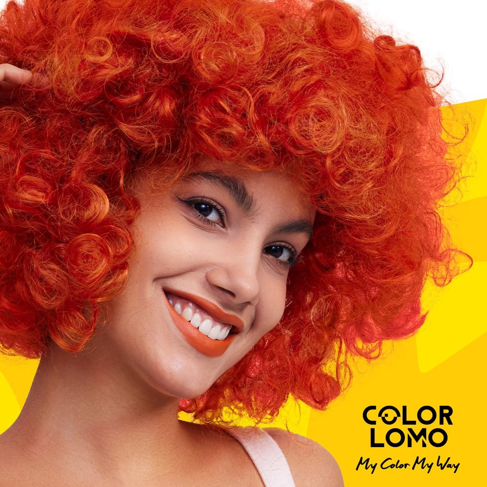 COLORLOMO color maintenance routine with color-depositing conditioner