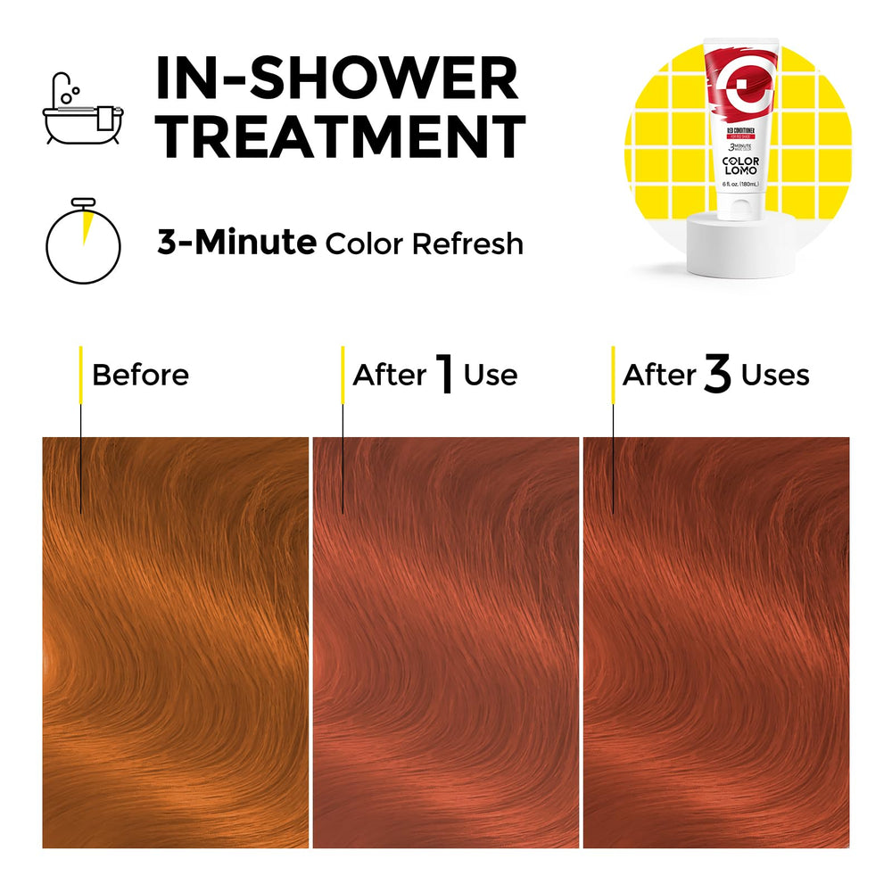 COLORLOMO daily-use on wet hair for effortless color maintenance
