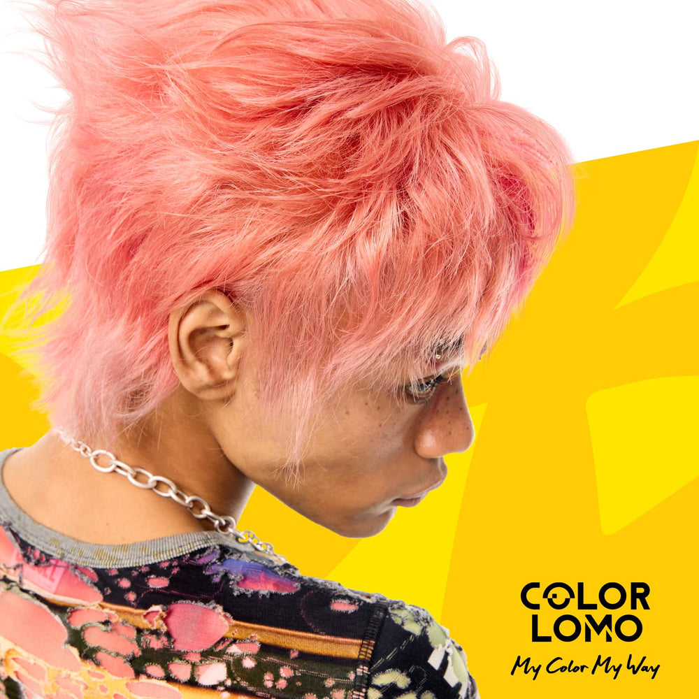 COLORLOMO after-use color results show renewed vibrancy and smoother strands
