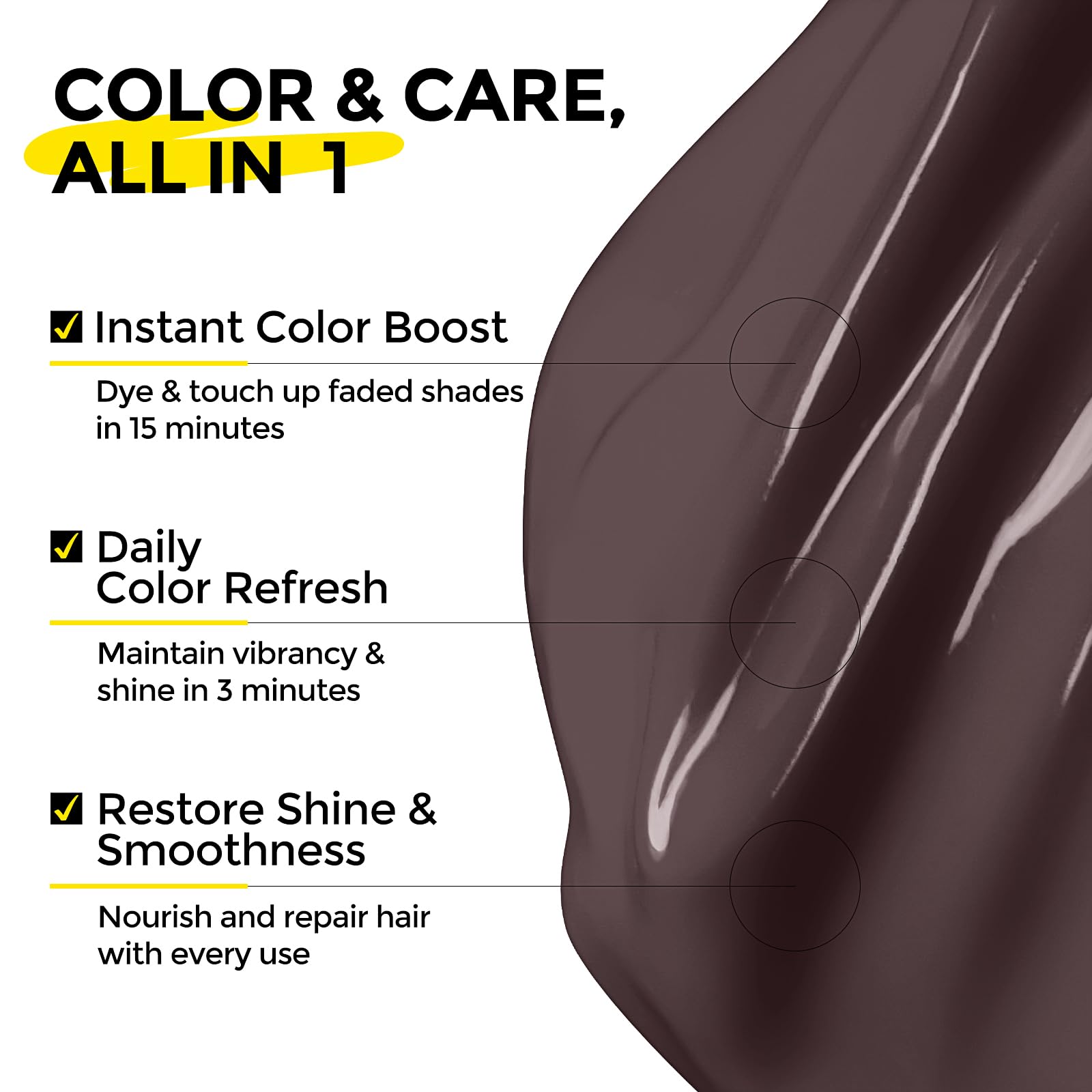 COLORLOMO shea butter almond oil ingredients nourish while coloring