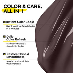 COLORLOMO shea butter almond oil ingredients nourish while coloring