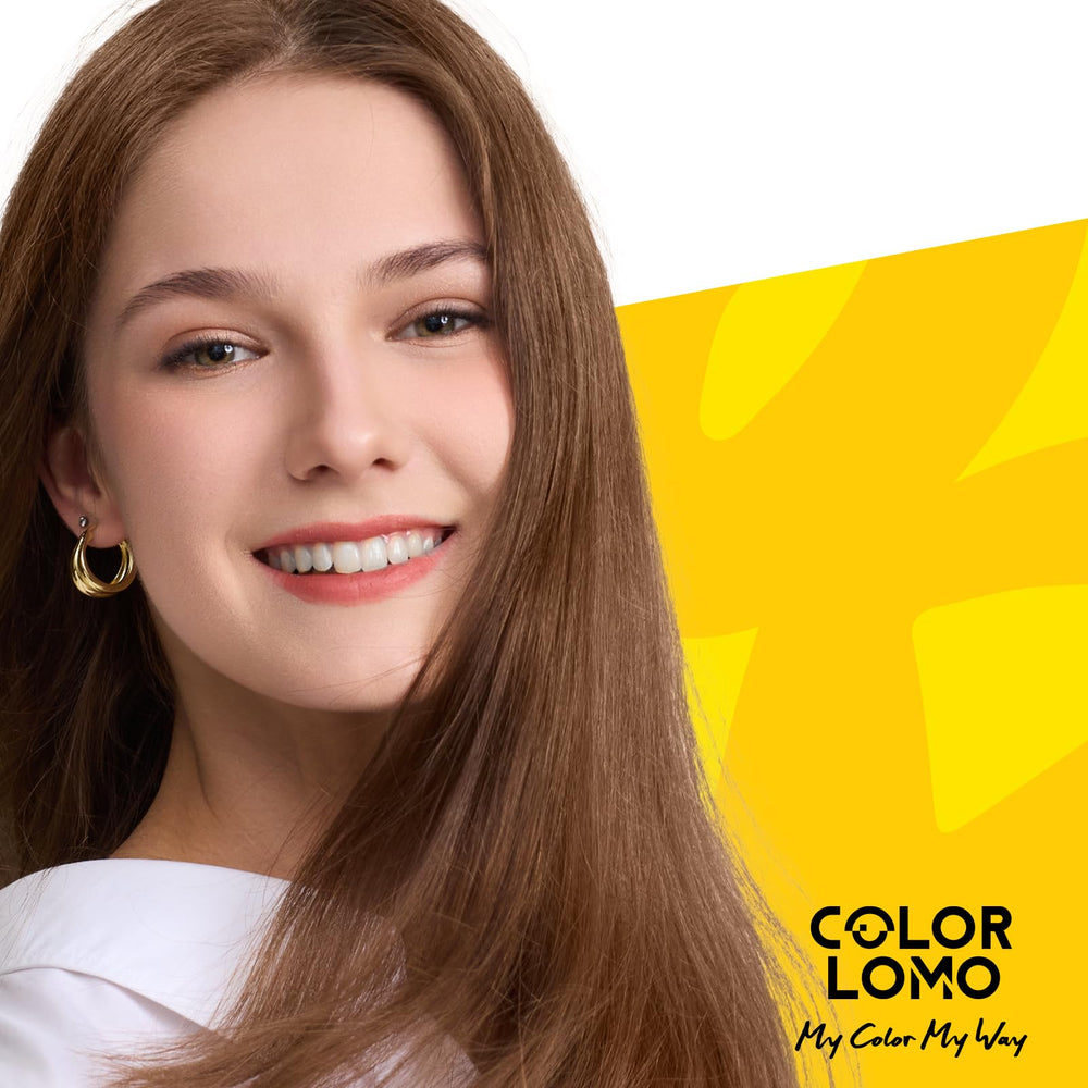 COLORLOMO Ultra Color Safe Shampoo usage demonstration shows even distribution and rinse-off