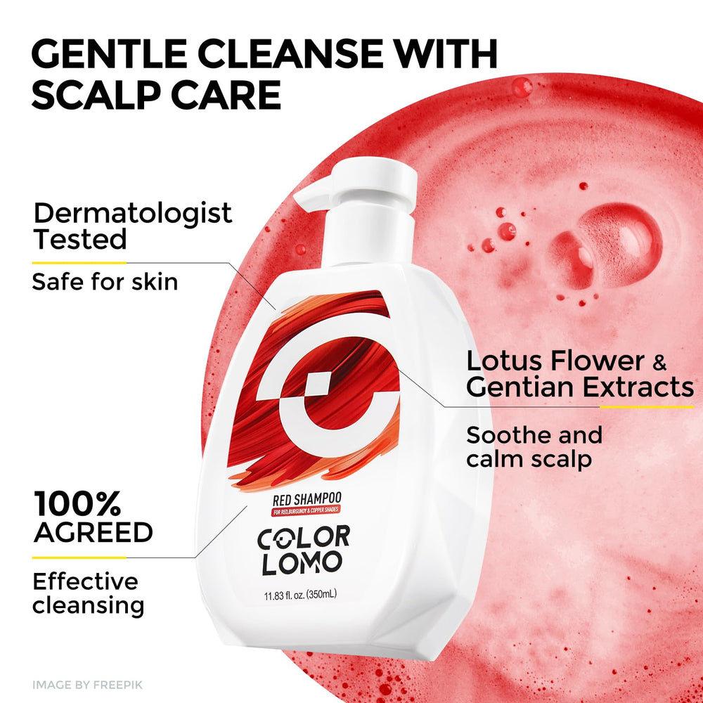 COLORLOMO packaging highlights vegan and cruelty-free formula for ethical hair care.
