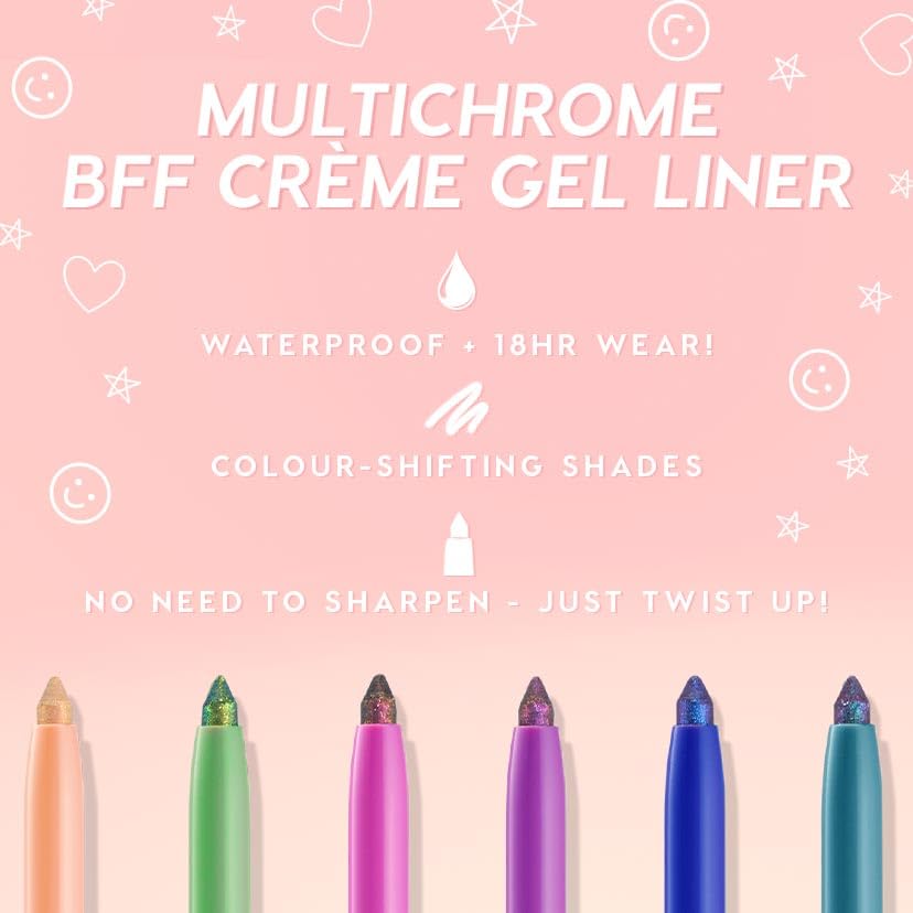 ColourPop BFF Crème Gel 18H, duración prolongada para ojos
