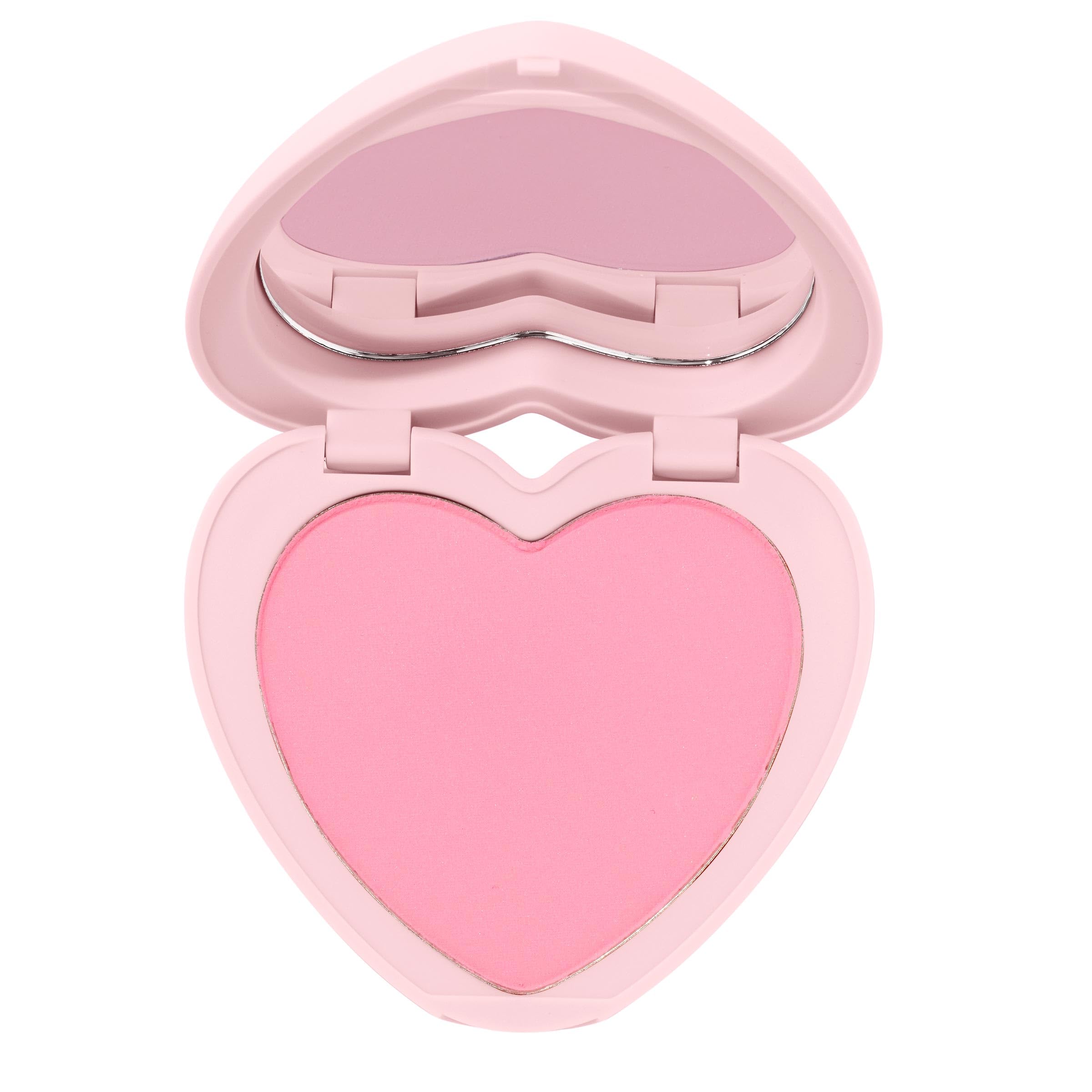 ColourPop Silky Powder Blush heart-compact on-the-go color that builds softly.