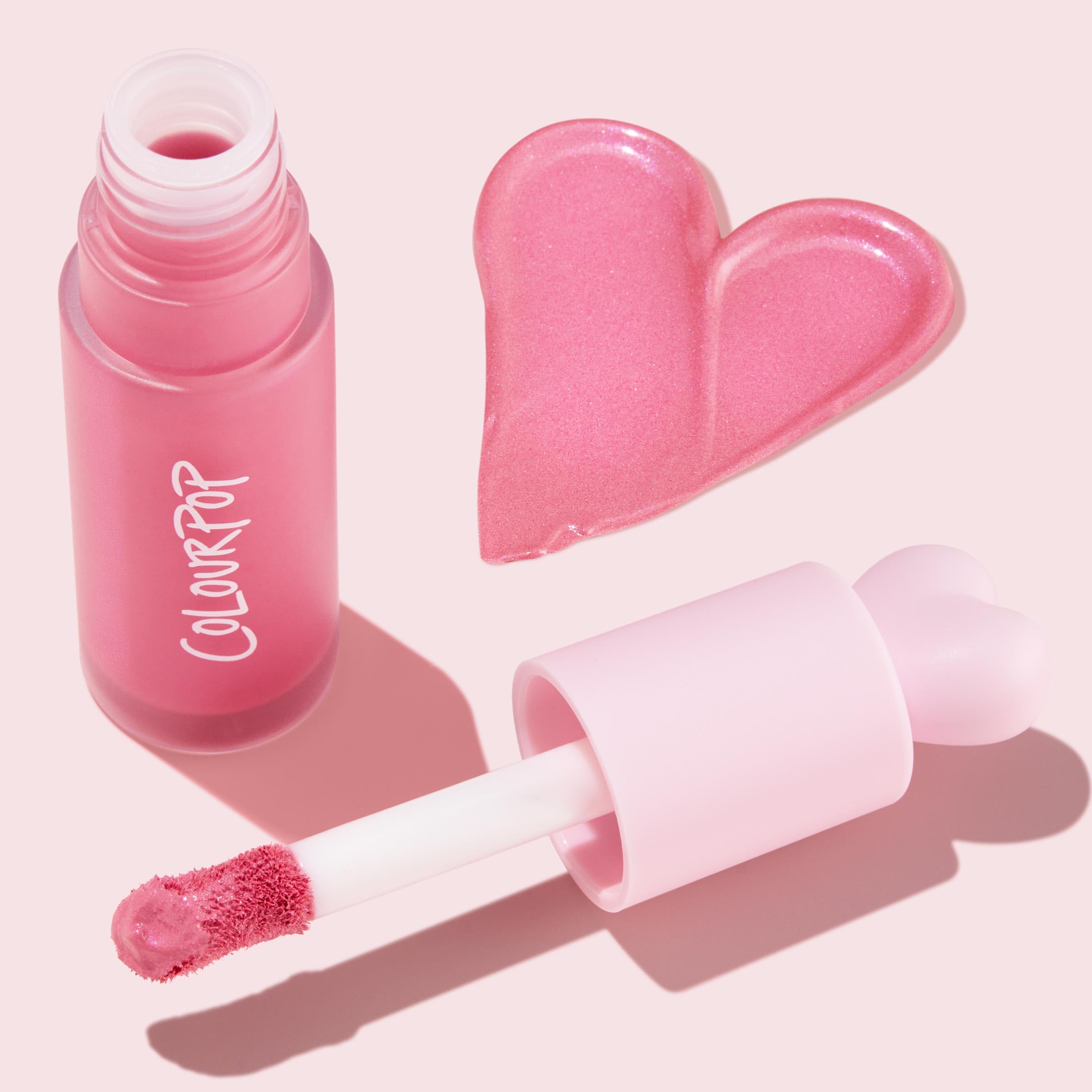 ColourPop Weightless Liquid Blush easy application for quick, natural flush on the apples.