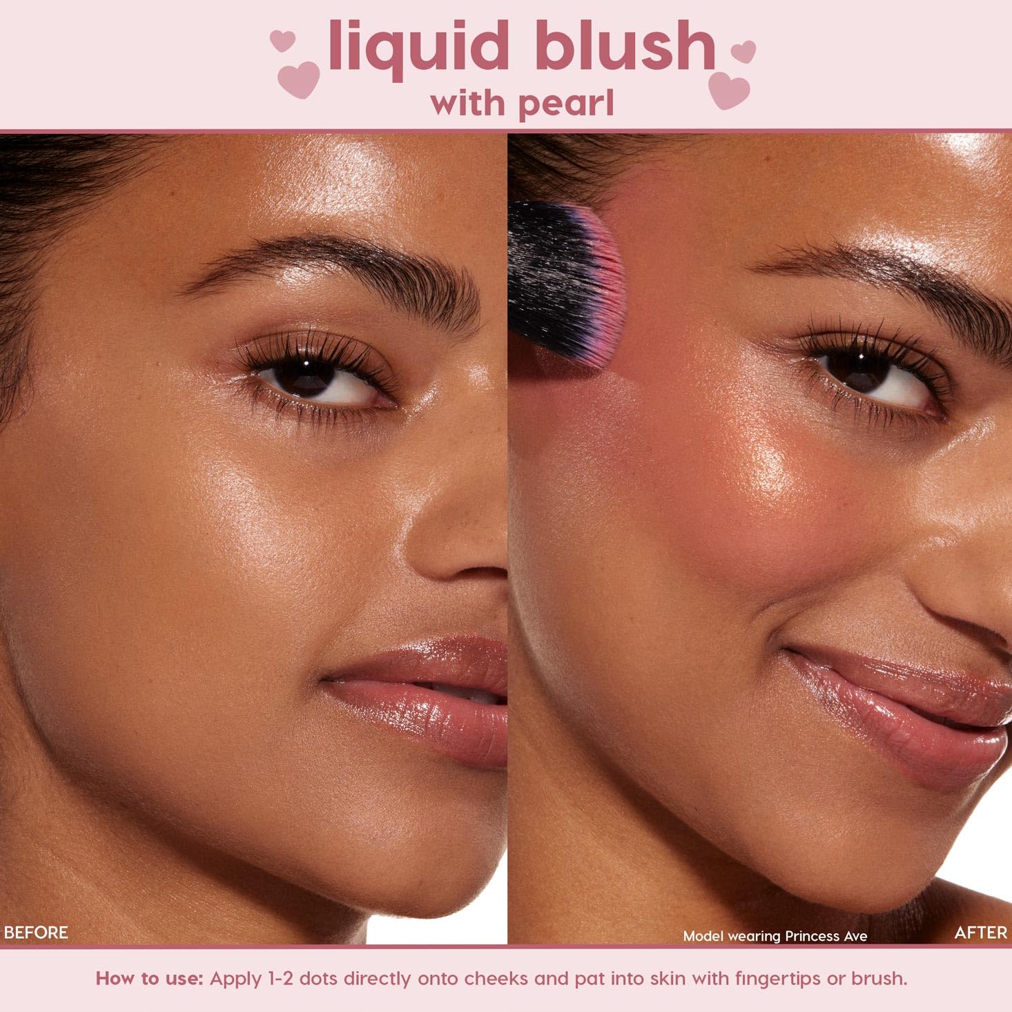 ColourPop Weightless Liquid Blush buildable formula blends seamlessly for soft or bold flush.